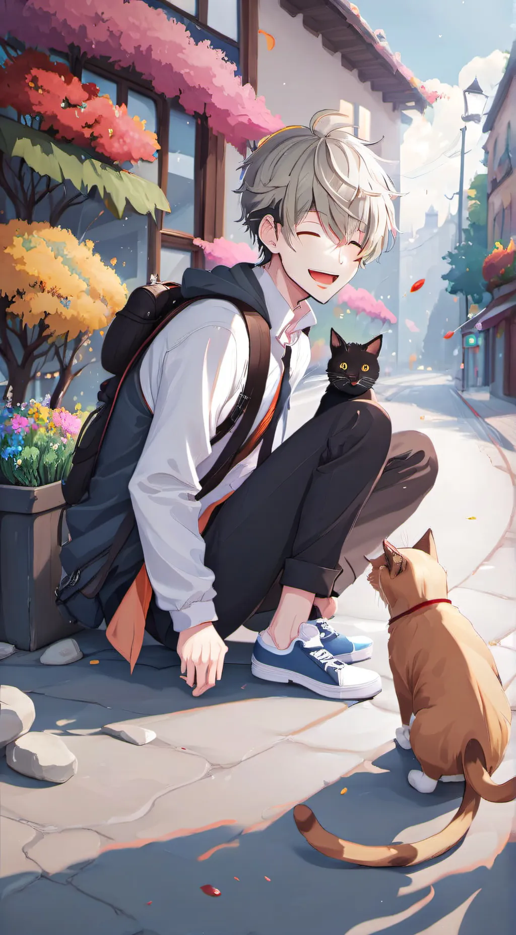 ai character: Sora background