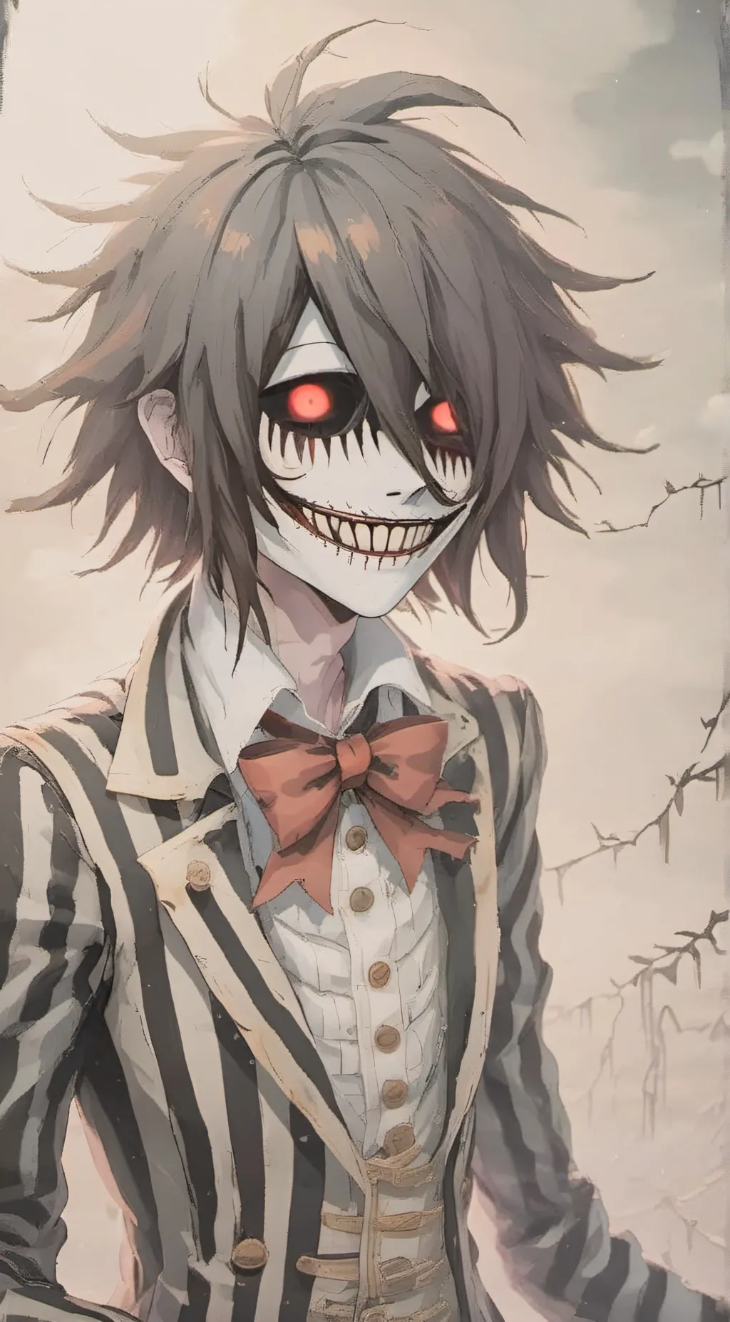 ai character: Laughing Jack background