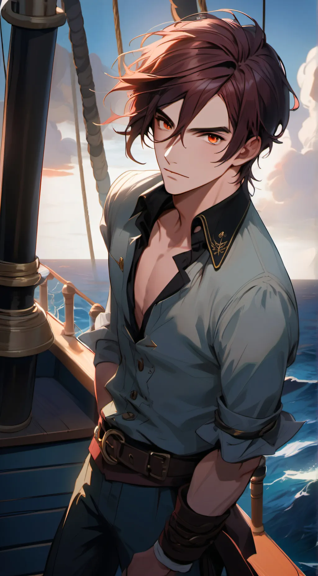 ai character: Atlas (Pirate) background