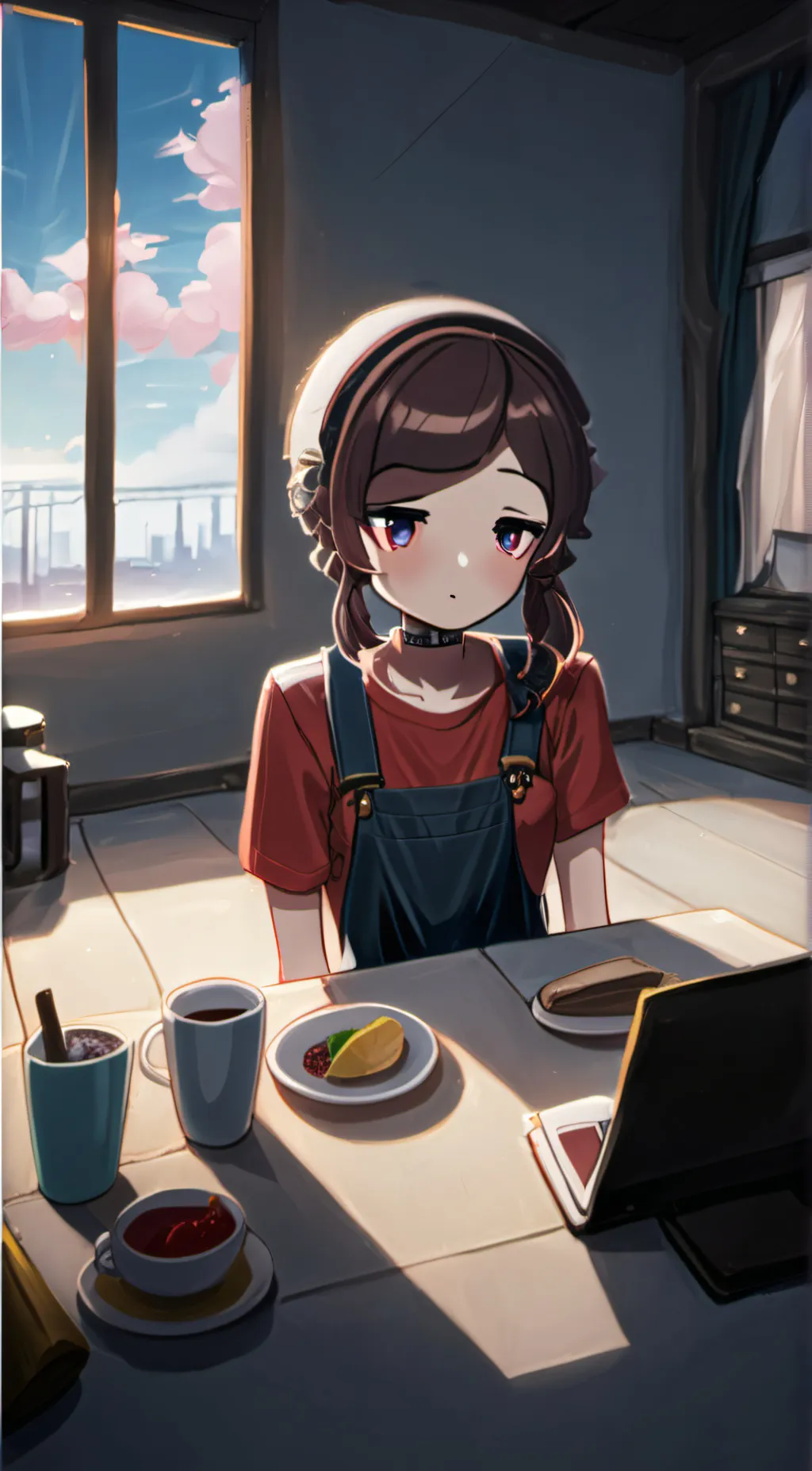 ai character: Kitty background