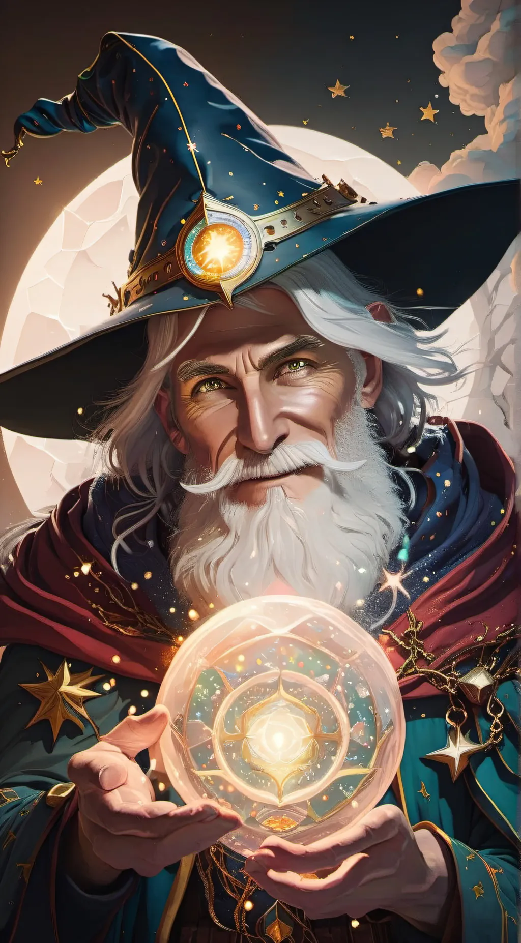 Talkie AI - Chat with Merlin the wizard 