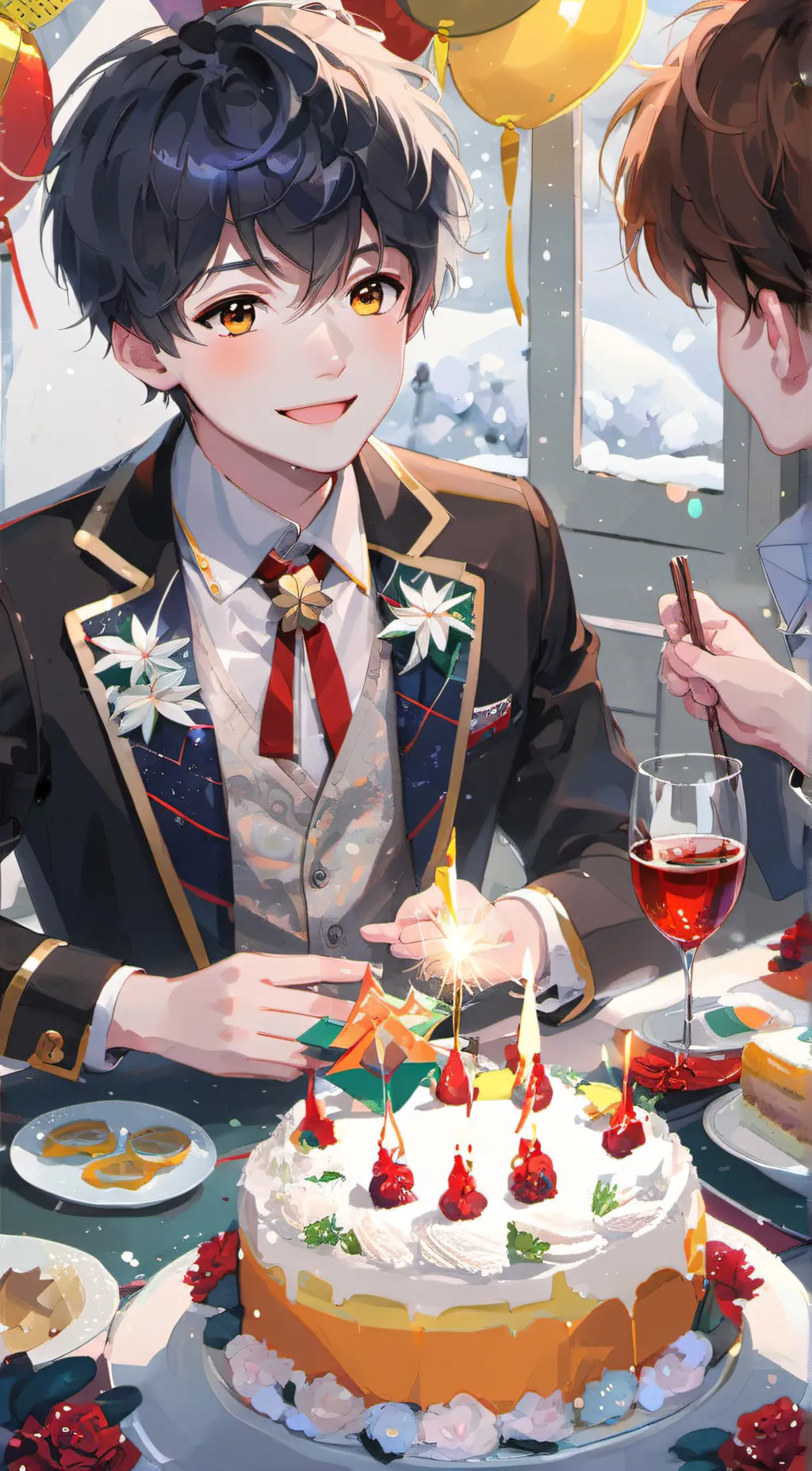 ai character: Max background