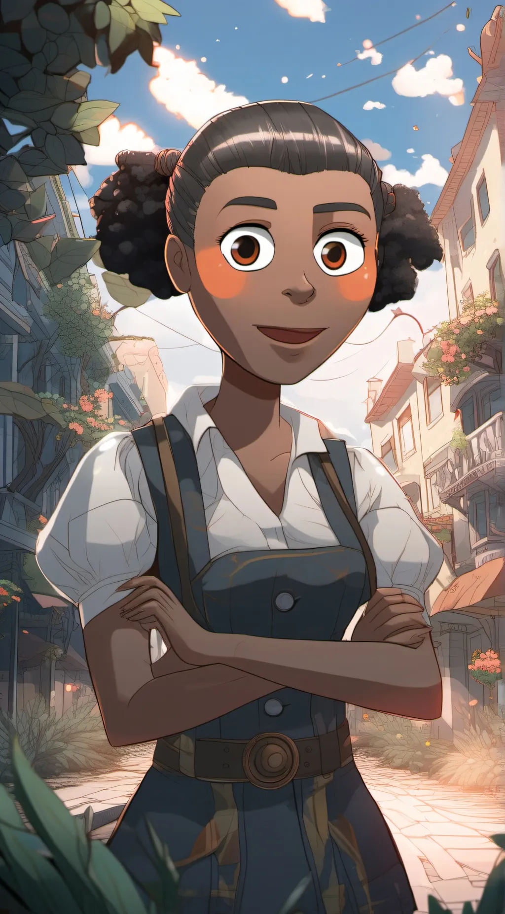 ai character: amanda background