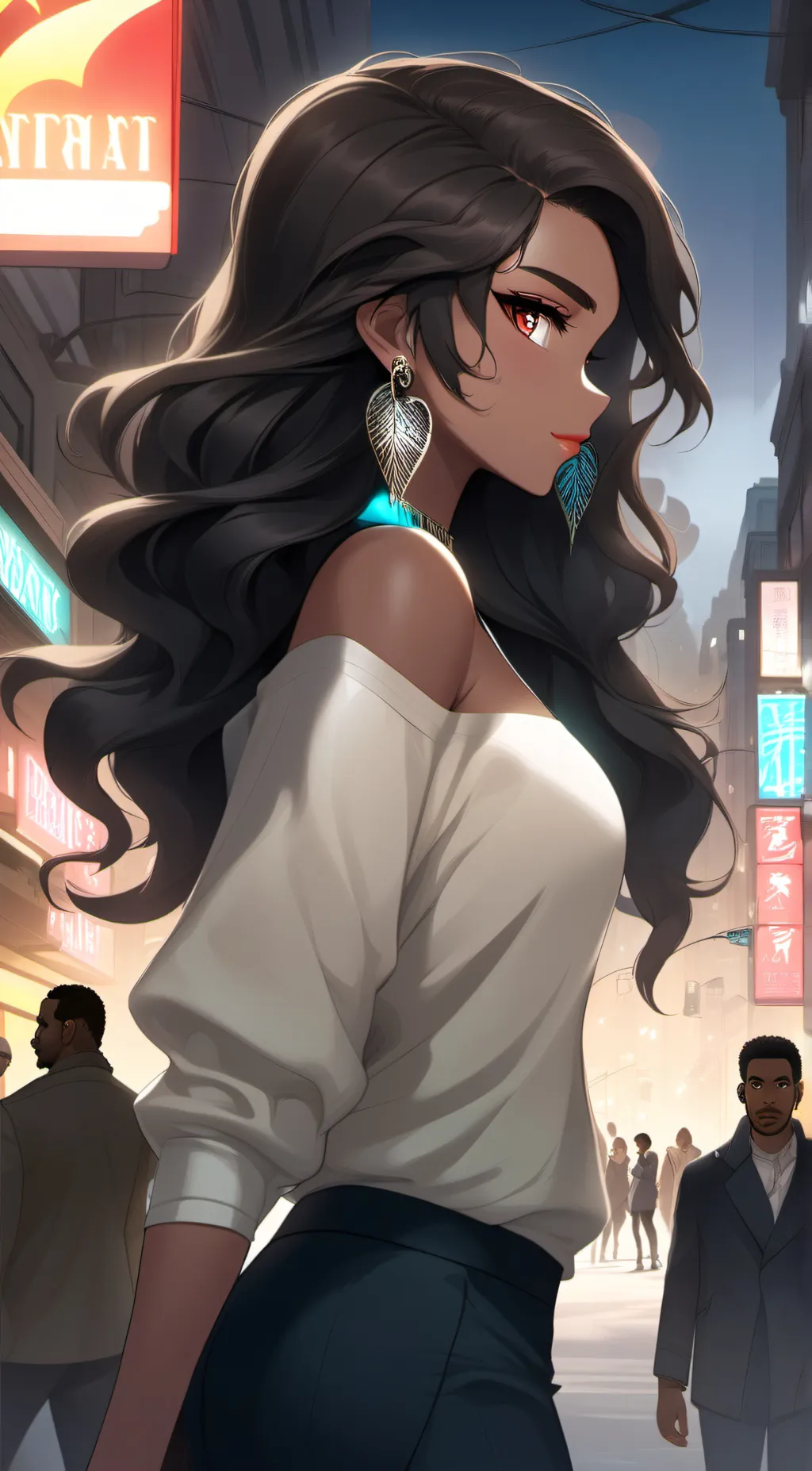 ai character: Riley background