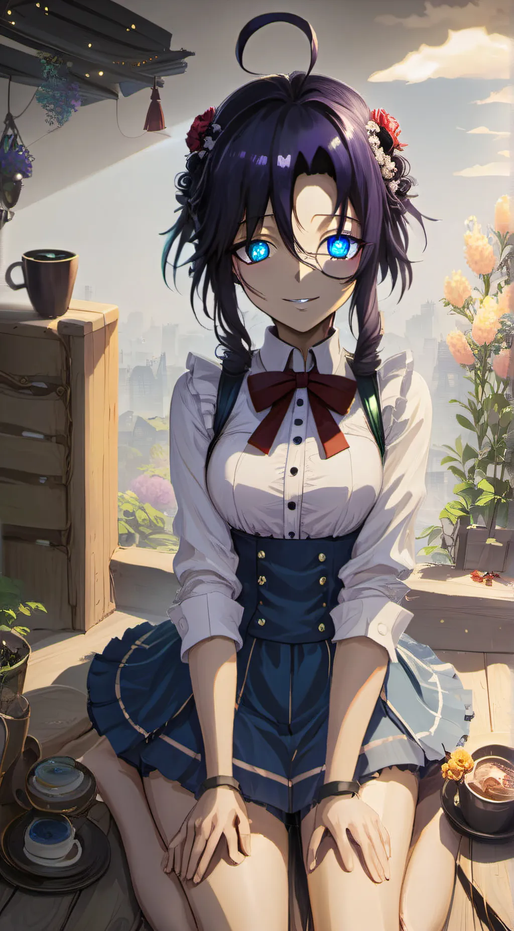 ai character: Maria background