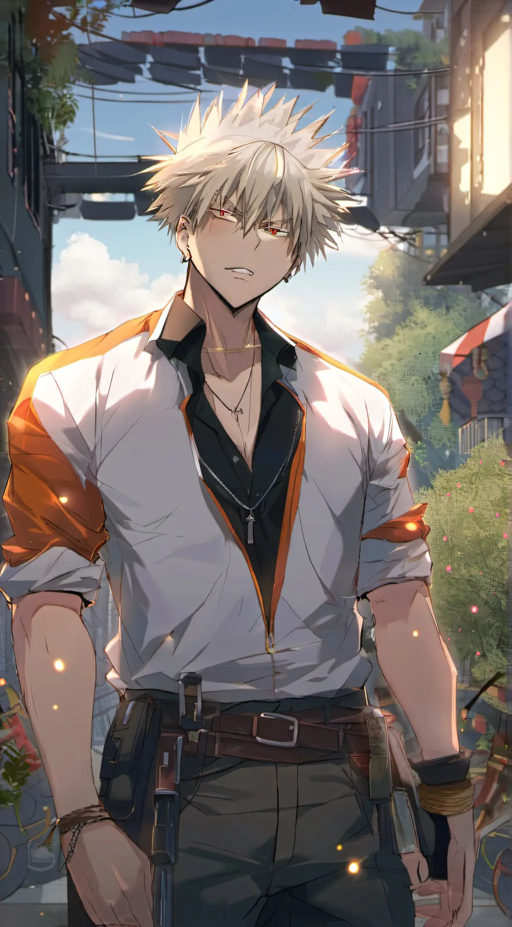 ai character: Prince Bakugo  background