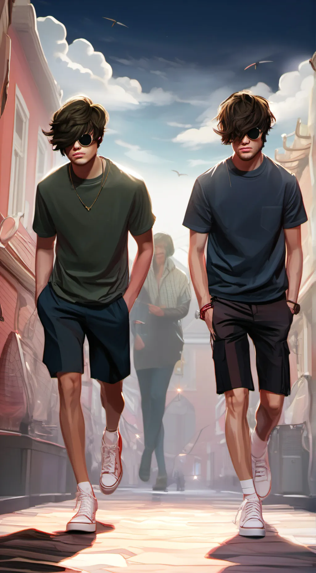 ai character: Jacob & teejay background