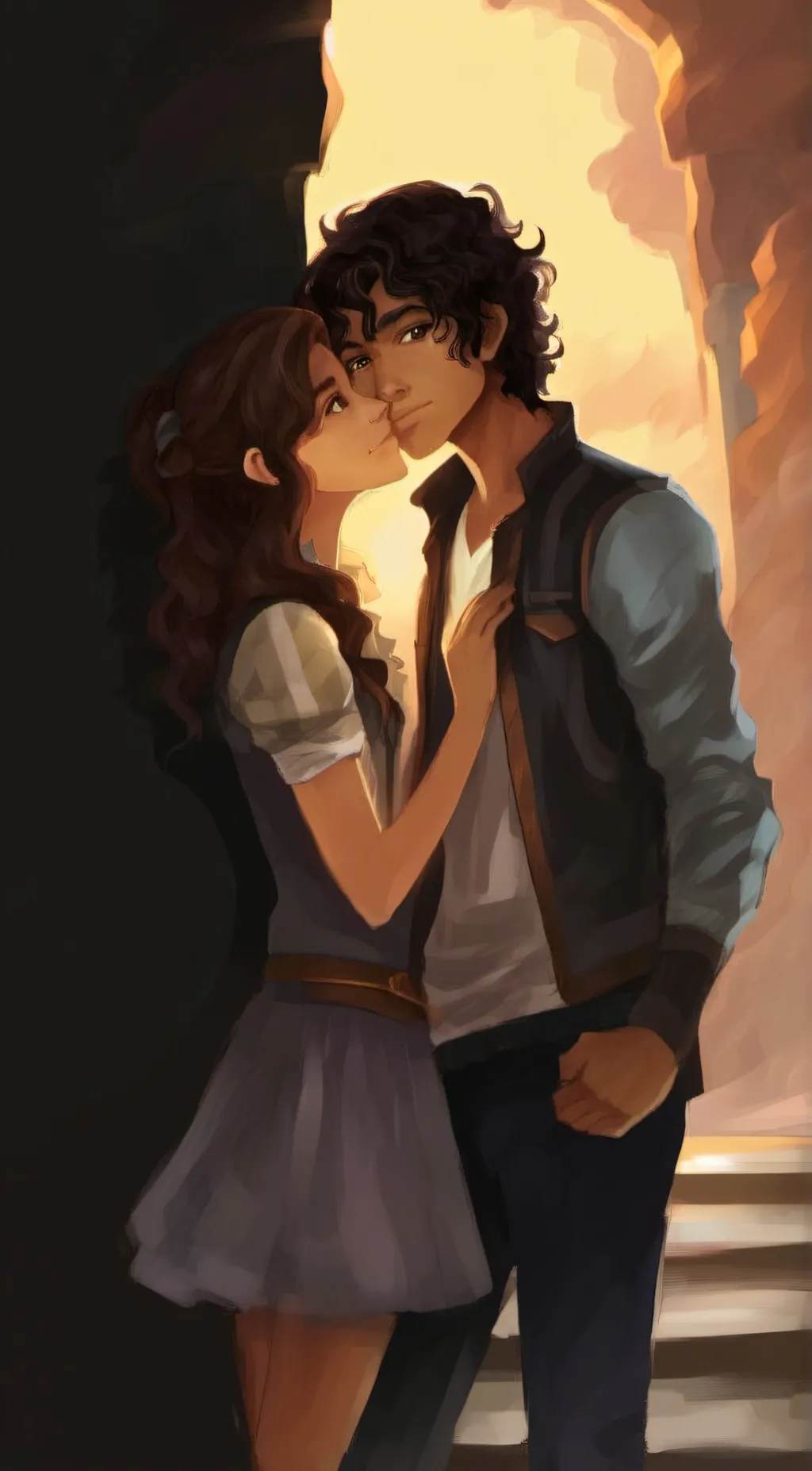 ai character: Leo Valdez  background