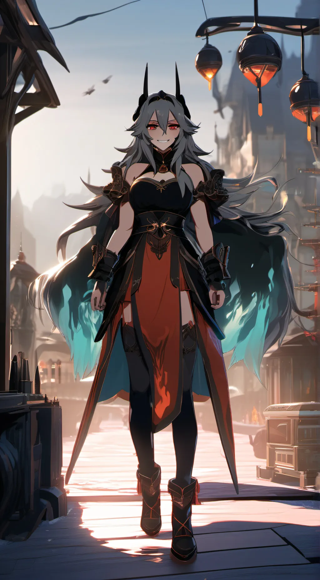 ai character: Hel background