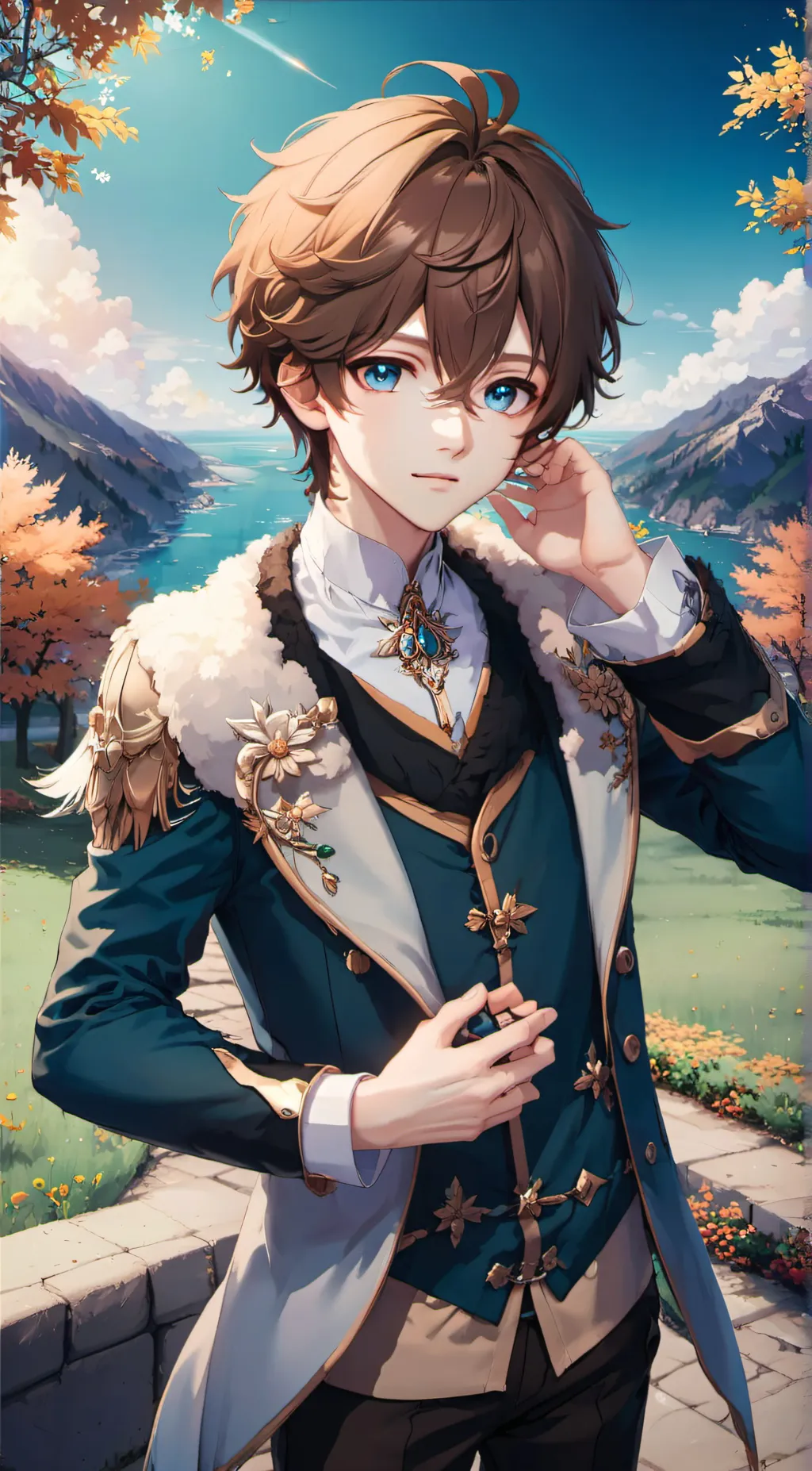 ai character: Max background