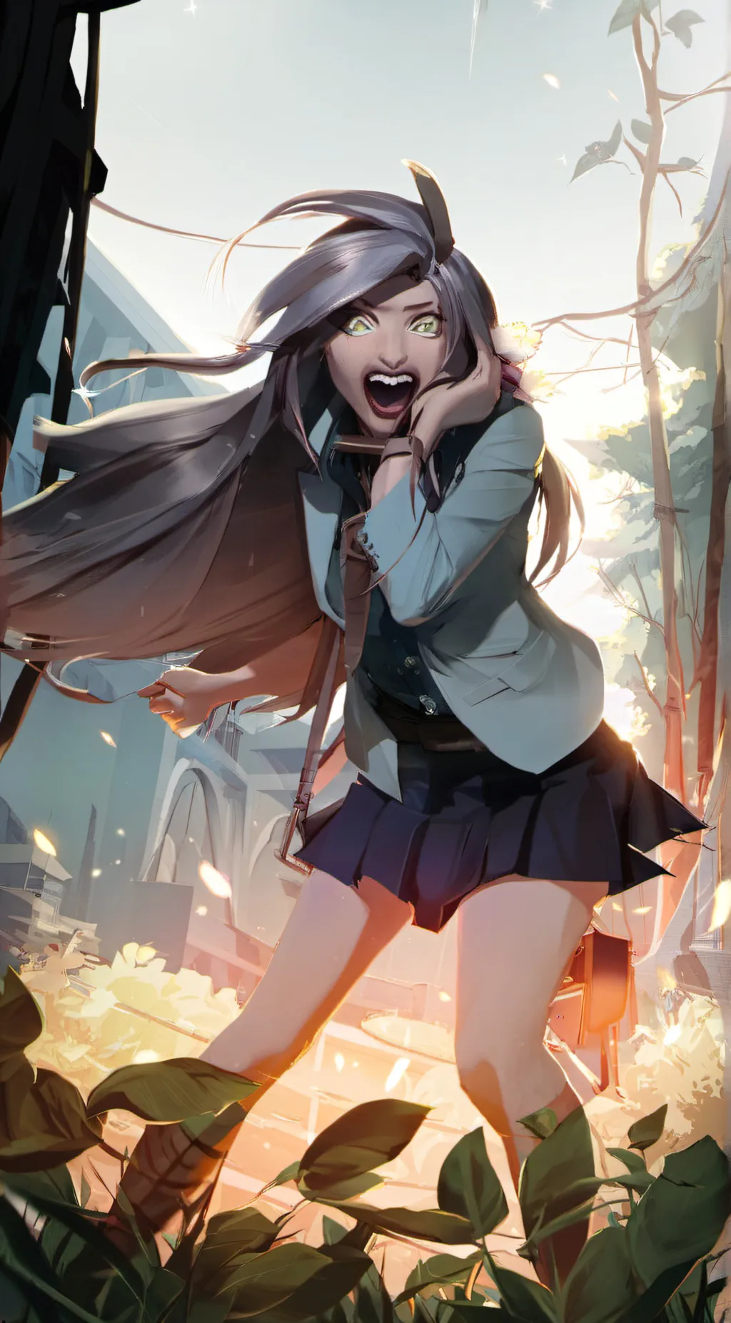 ai character: Chloe  background