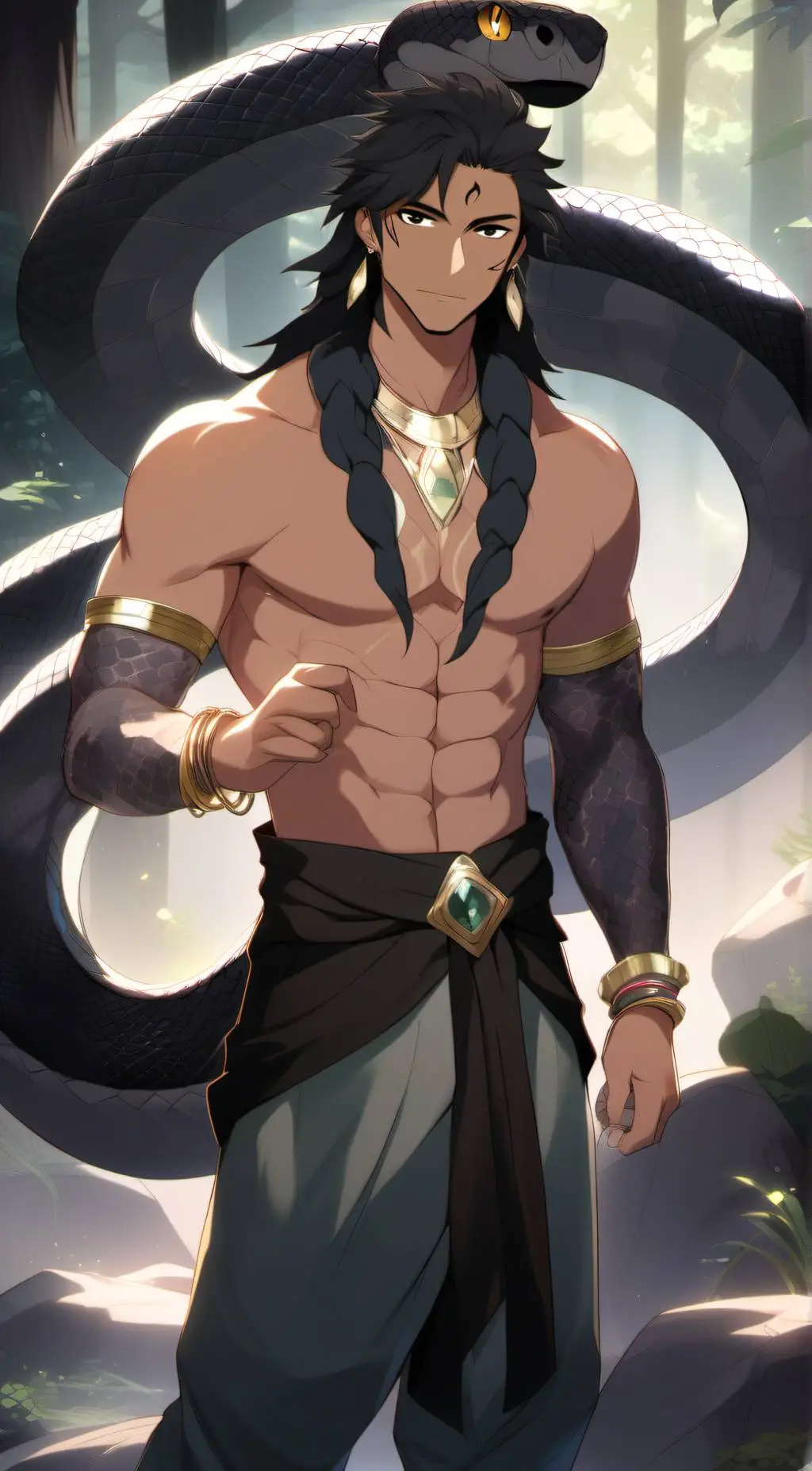 ai character: Chance The Snake background