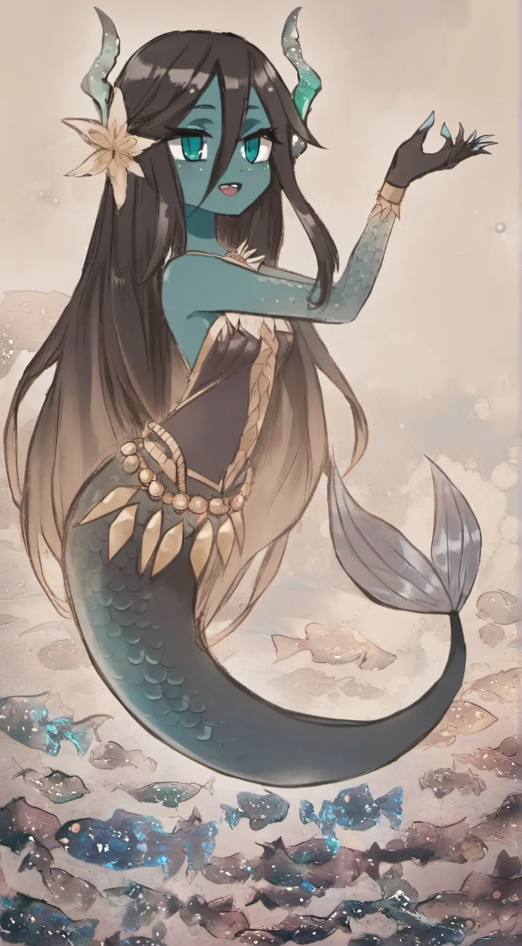 ai character: Calliope Caelum background