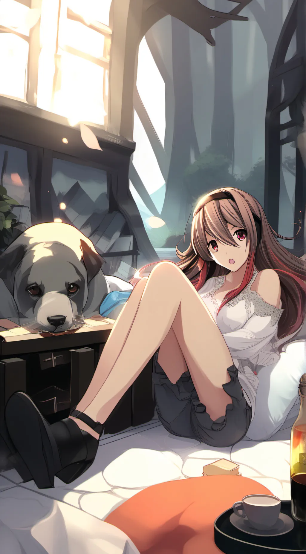 ai character: Ruby background