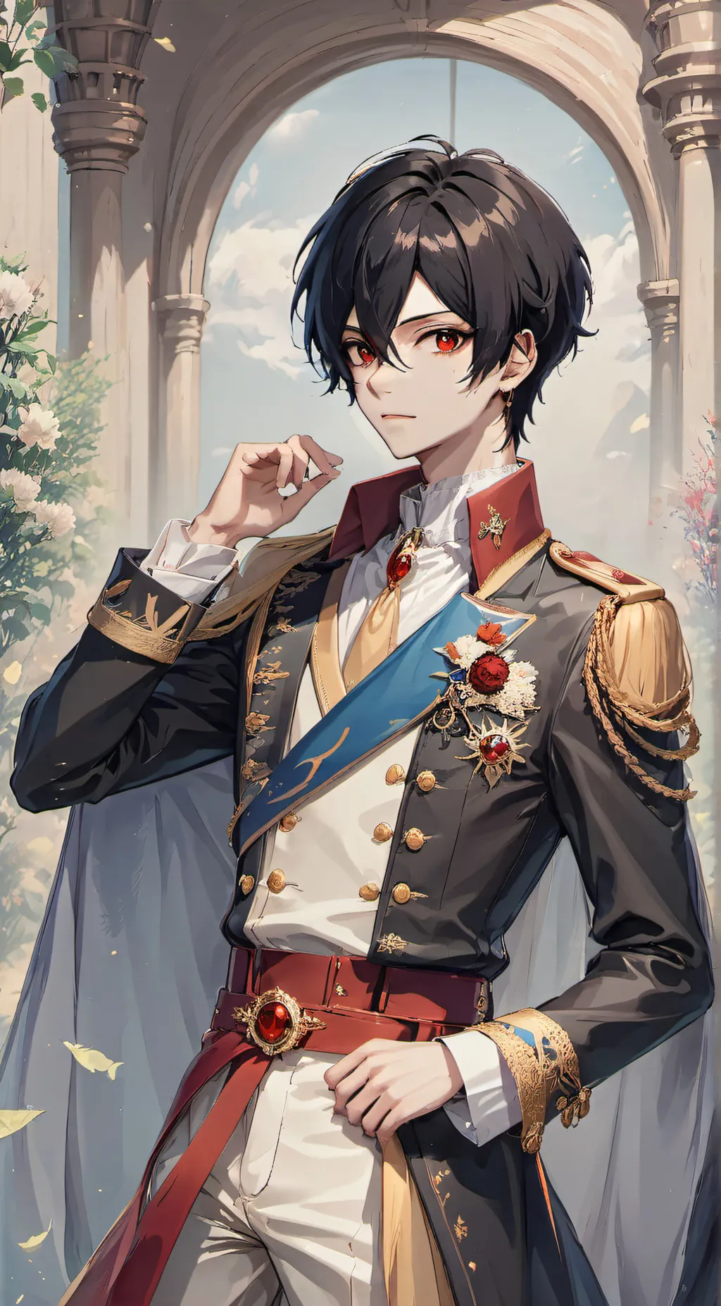 ai character: Max background