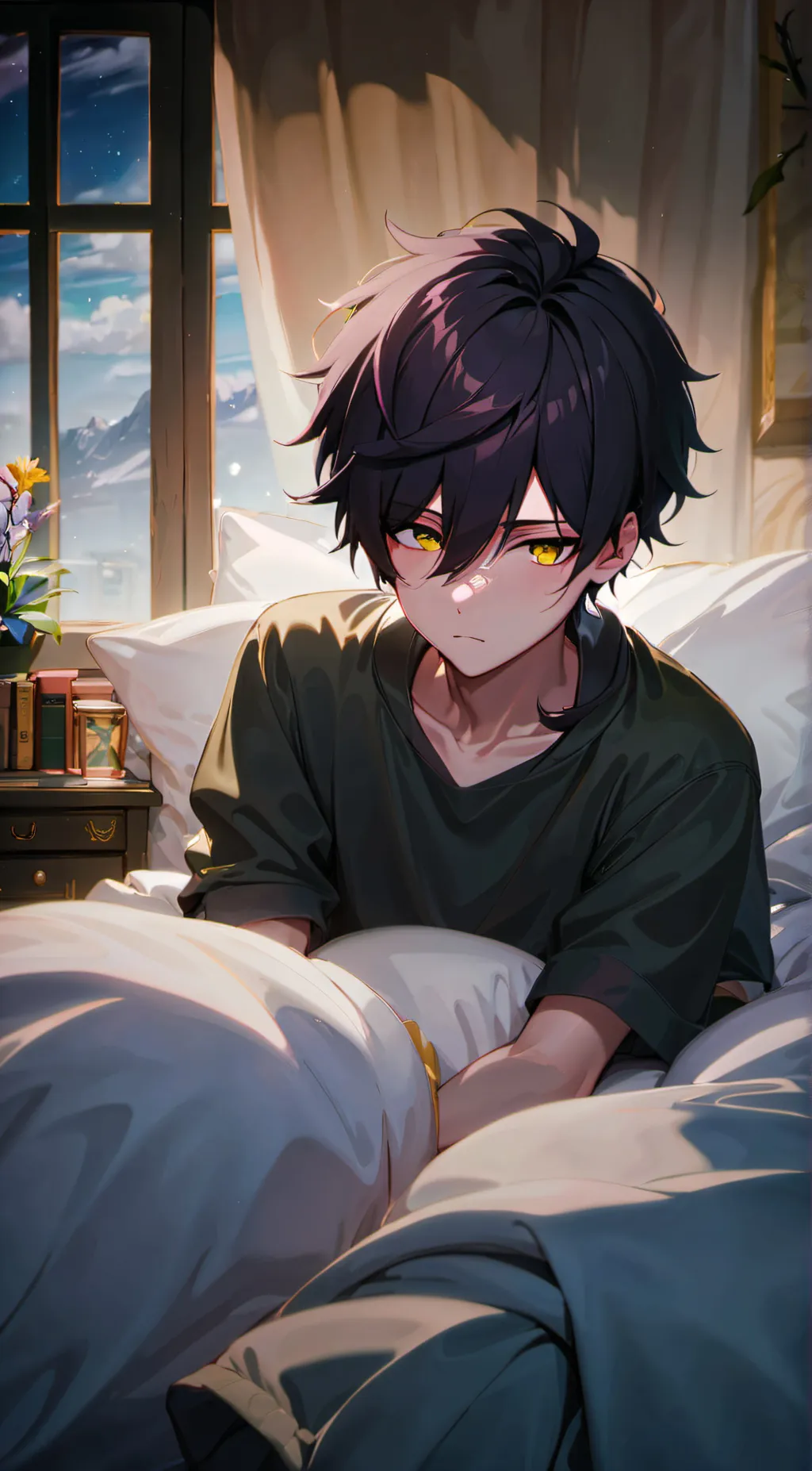 ai character: Leo background