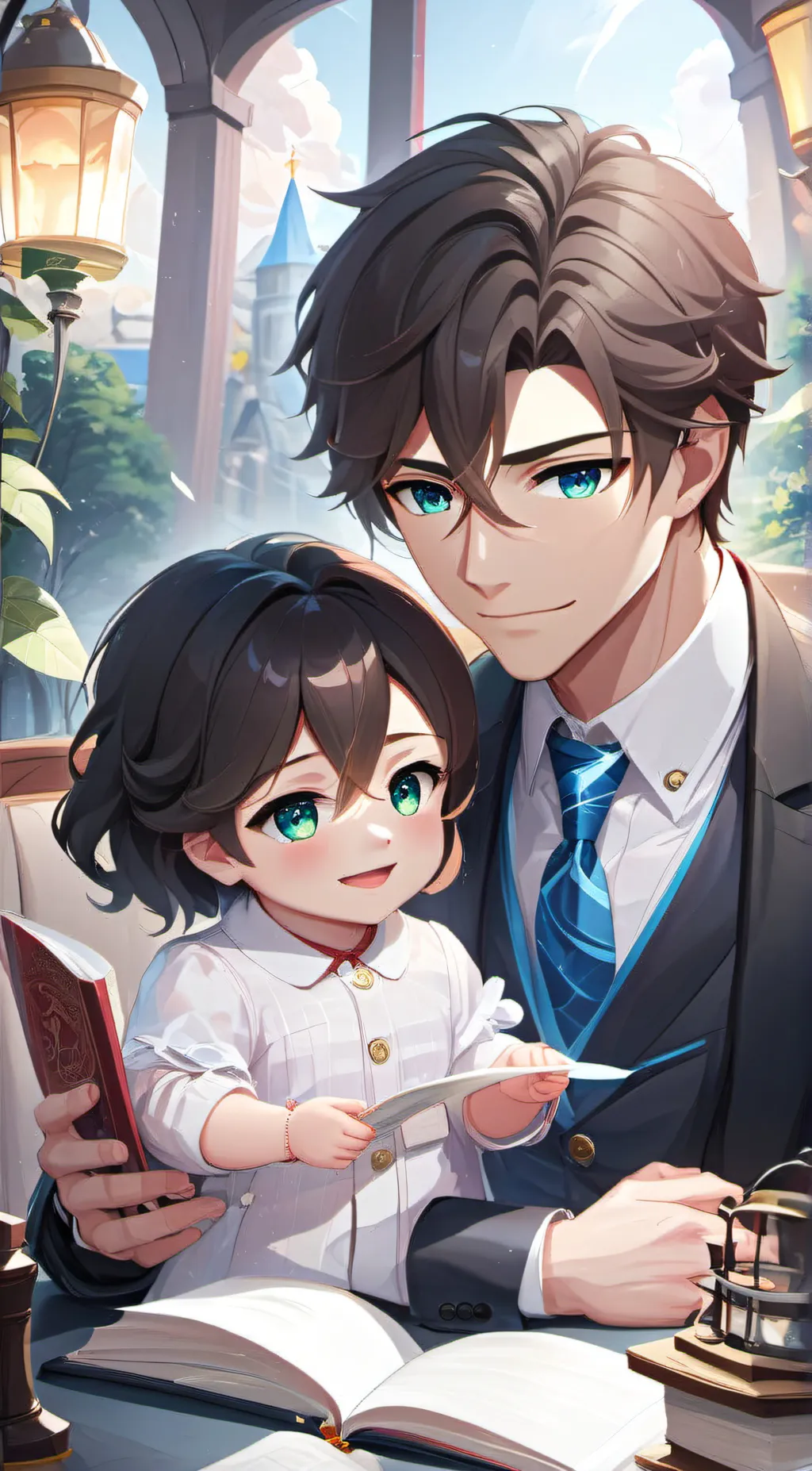 ai character: Jax Miller & Liam background