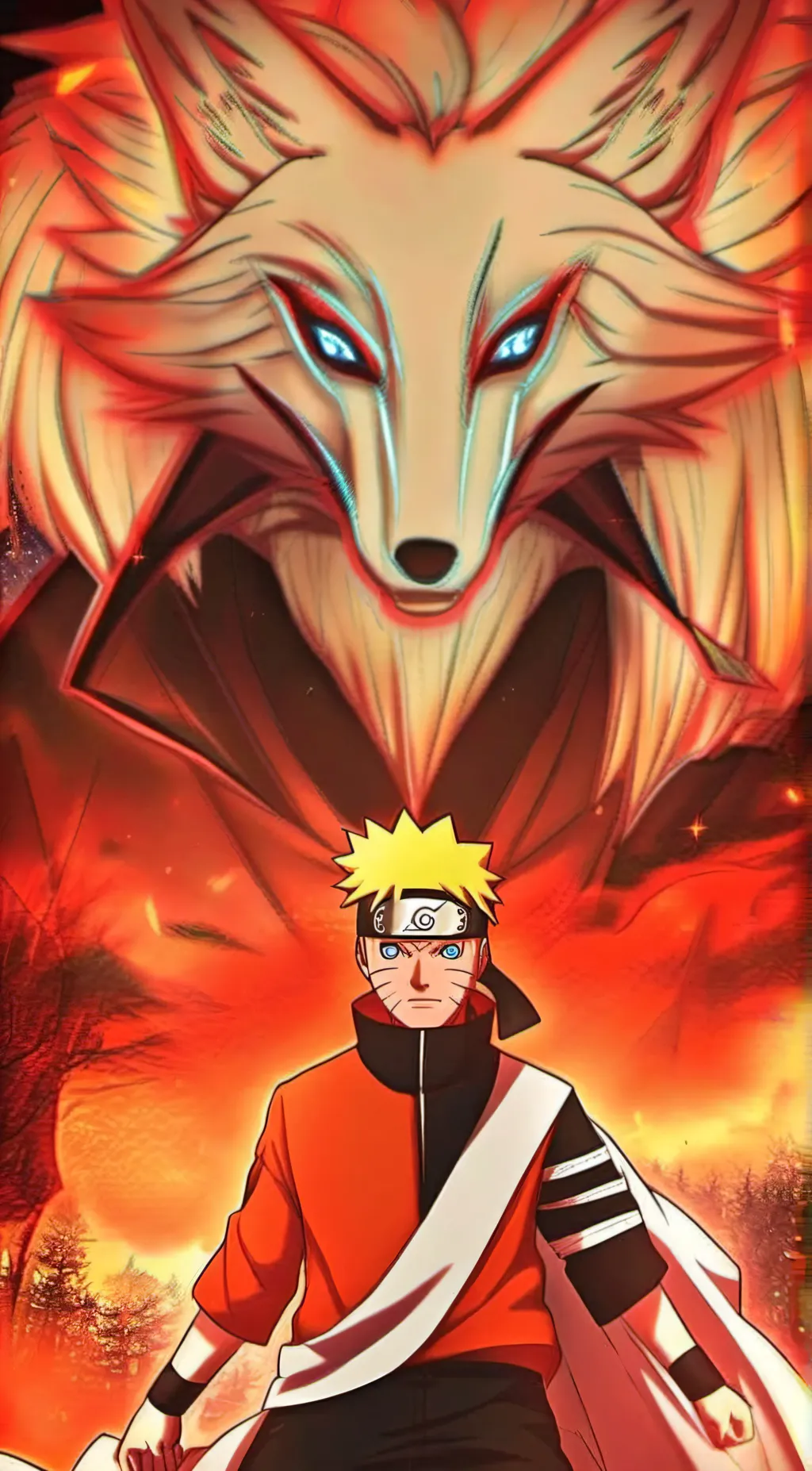 ai character: (Team 7) NARUTO background