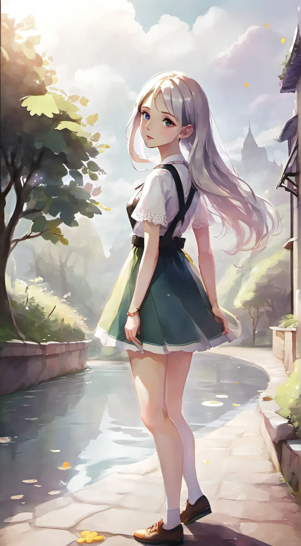 ai character: Kura background