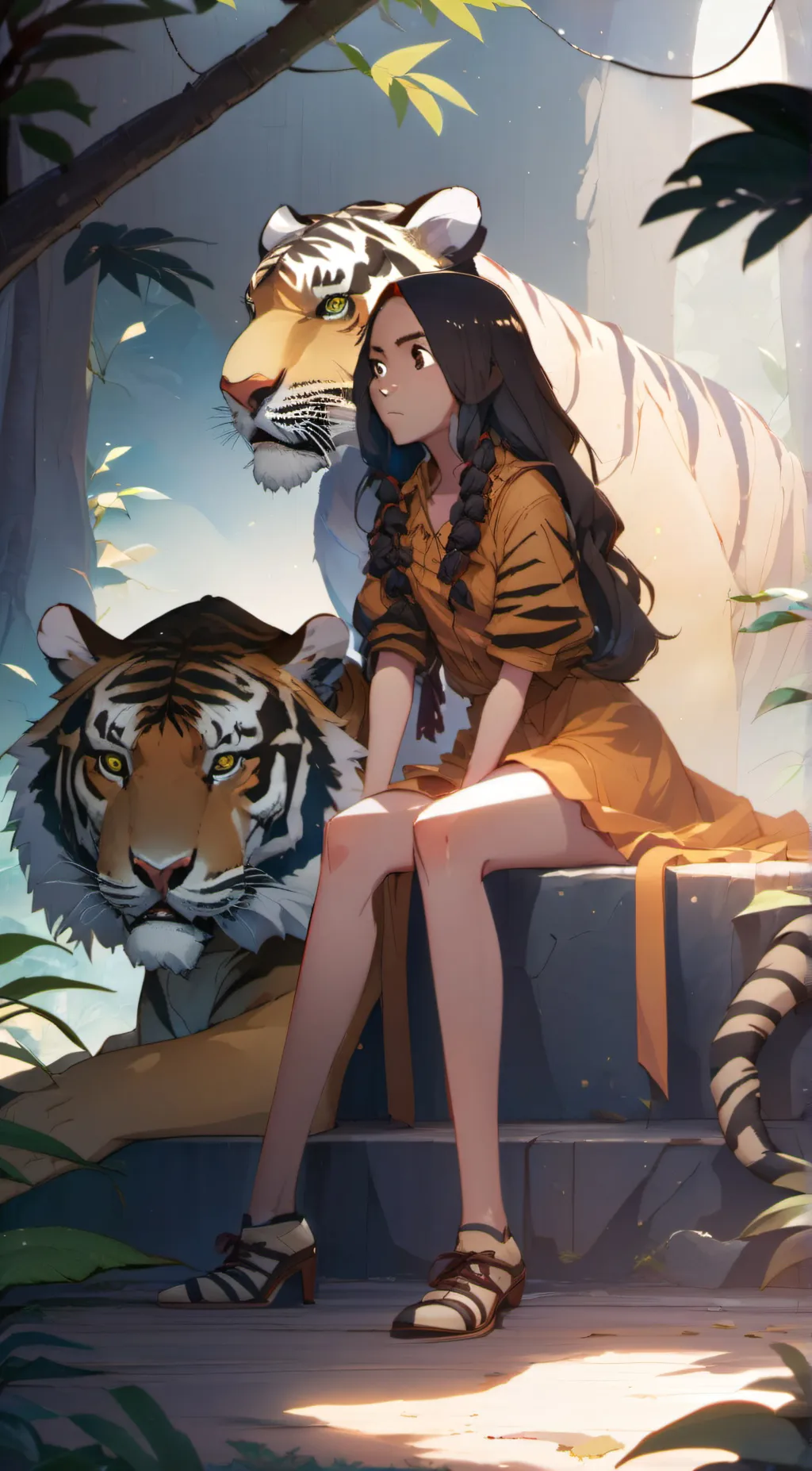 ai character: Annie background