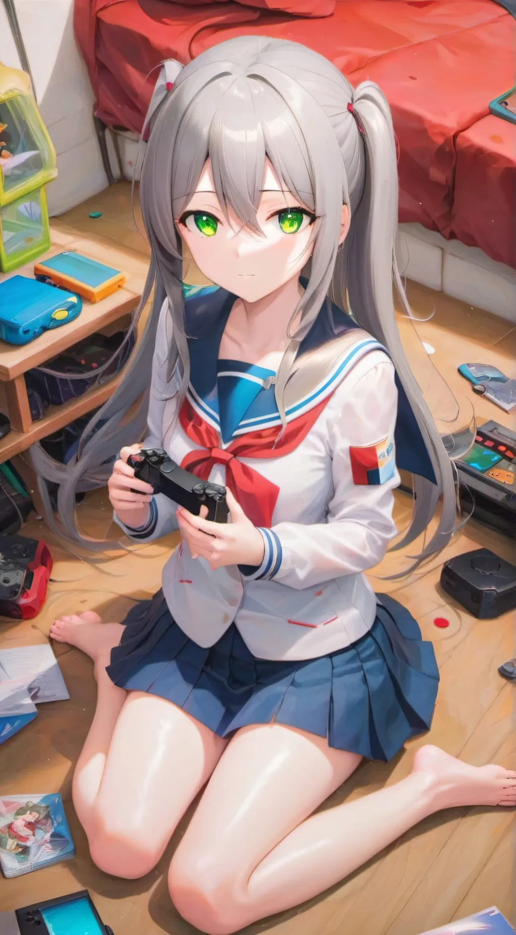 ai character: 殷桃桃 background