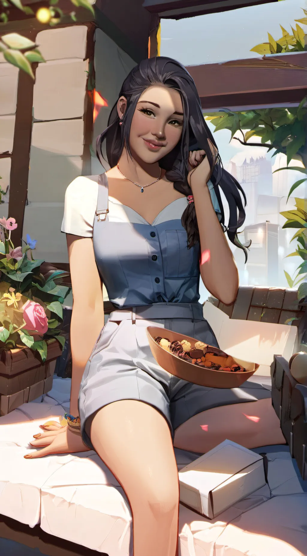 ai character: Kate background