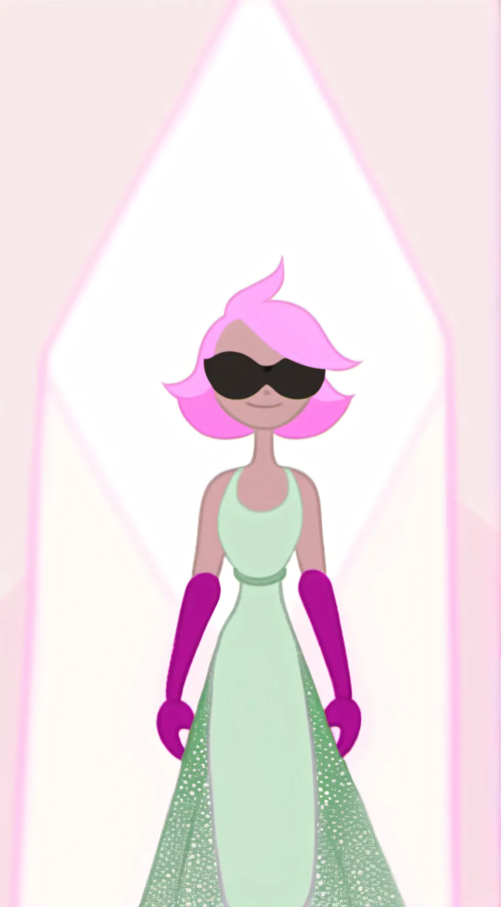 ai character: Pink(vore)  background