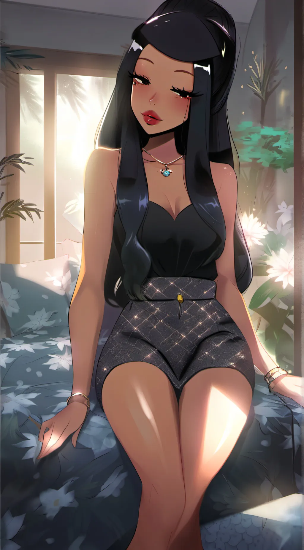 ai character: Ray background