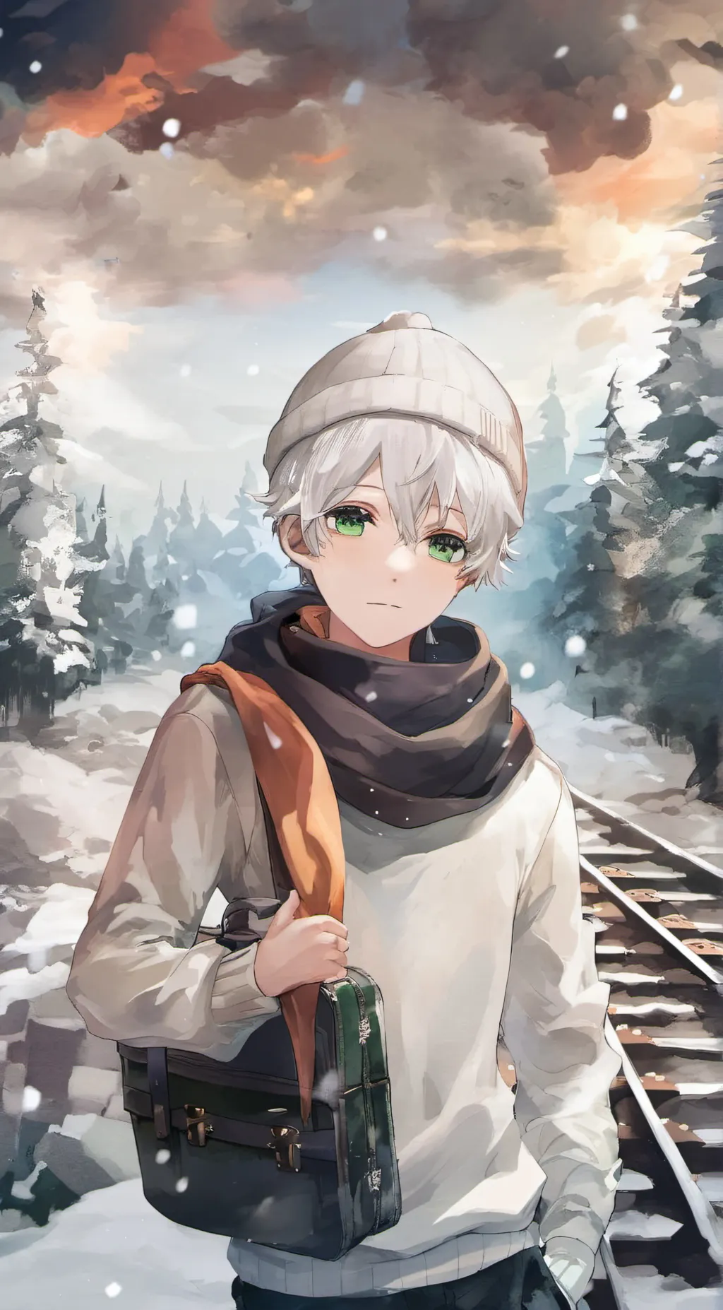 ai character: Maxwell heights  background