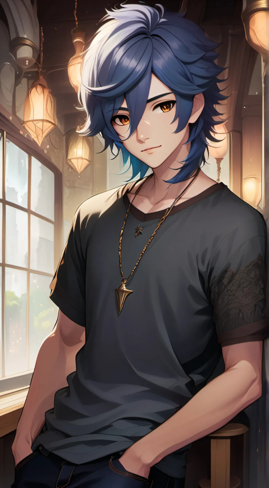 ai character: Kai background