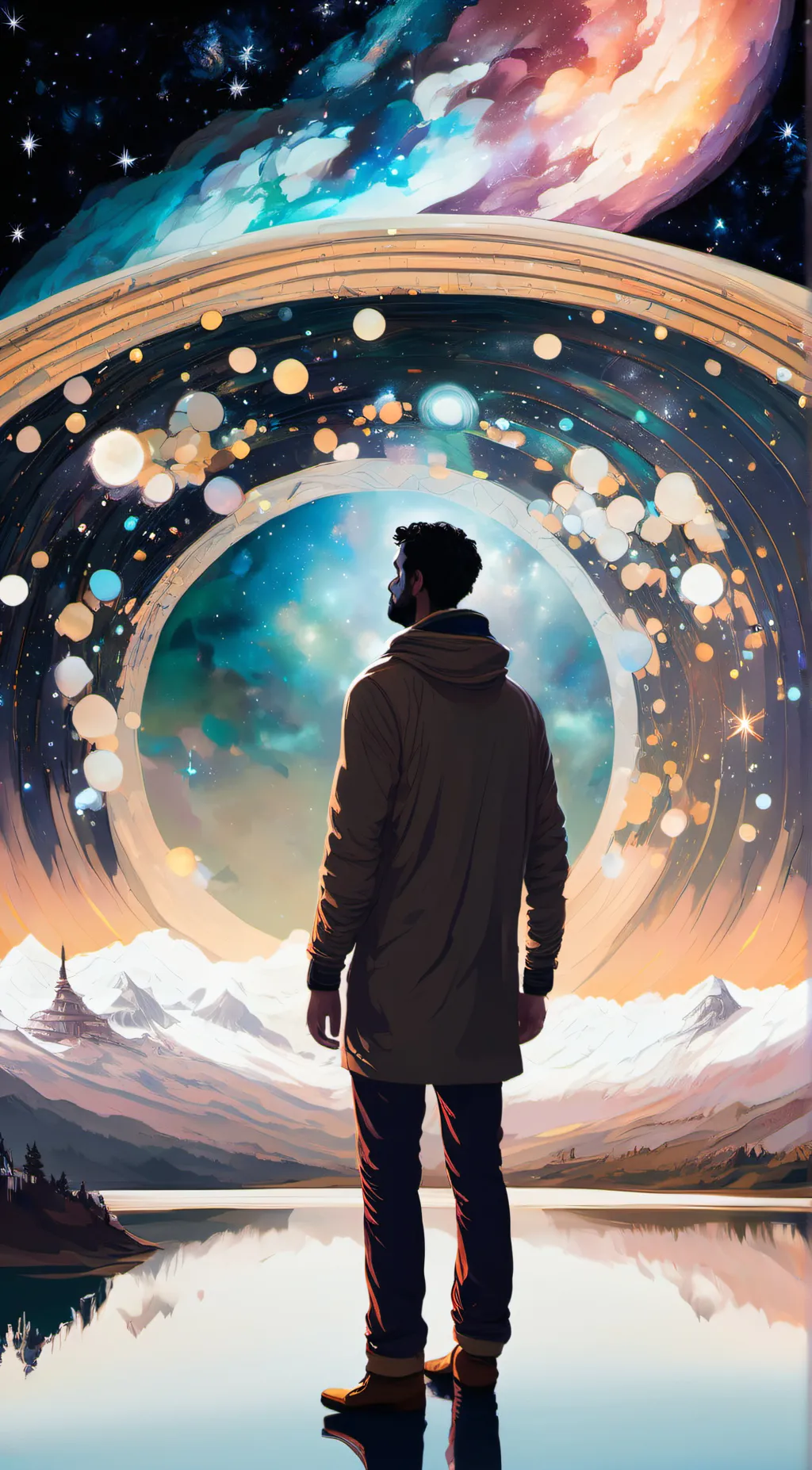 ai character: a god amongst us background