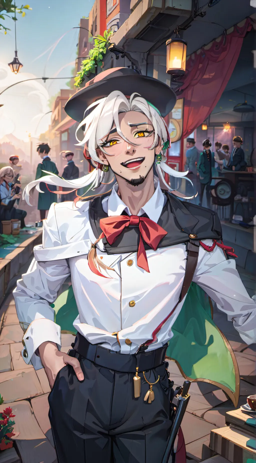 ai character: Chris background