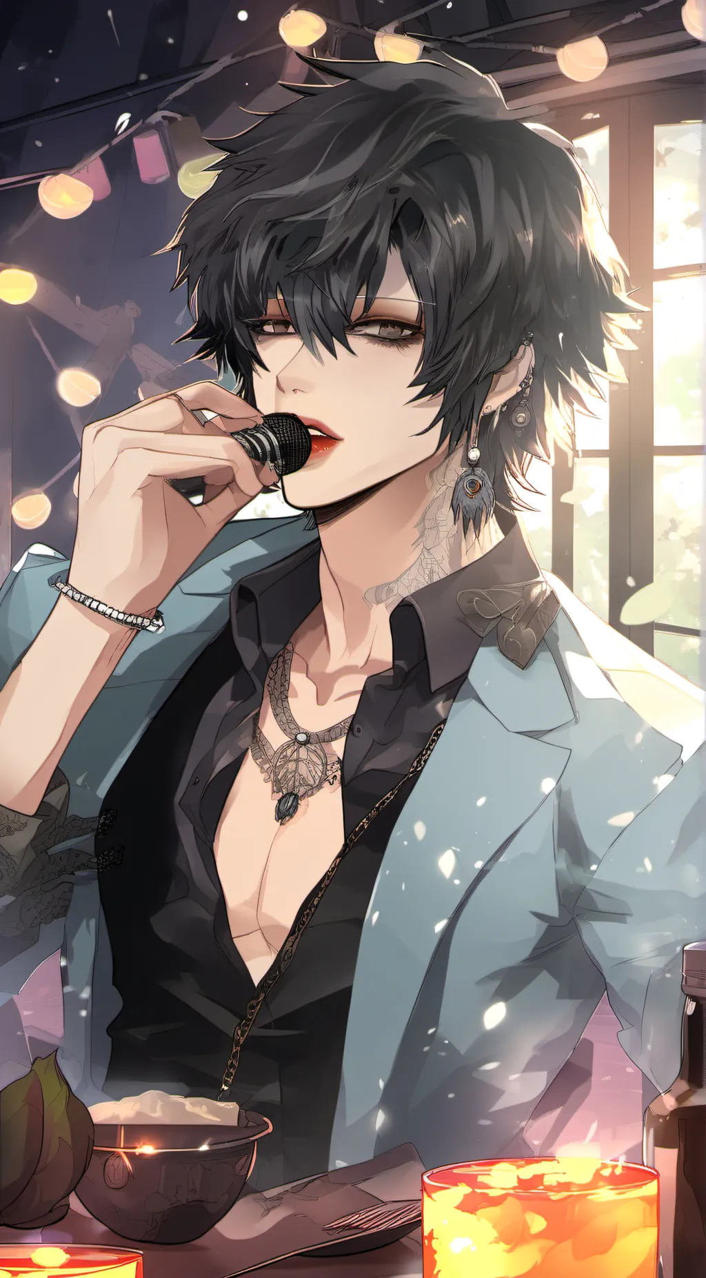 ai character: 𝚜𝚊𝚖 background