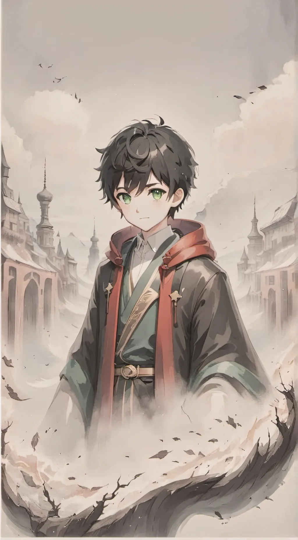 ai character: Kino background