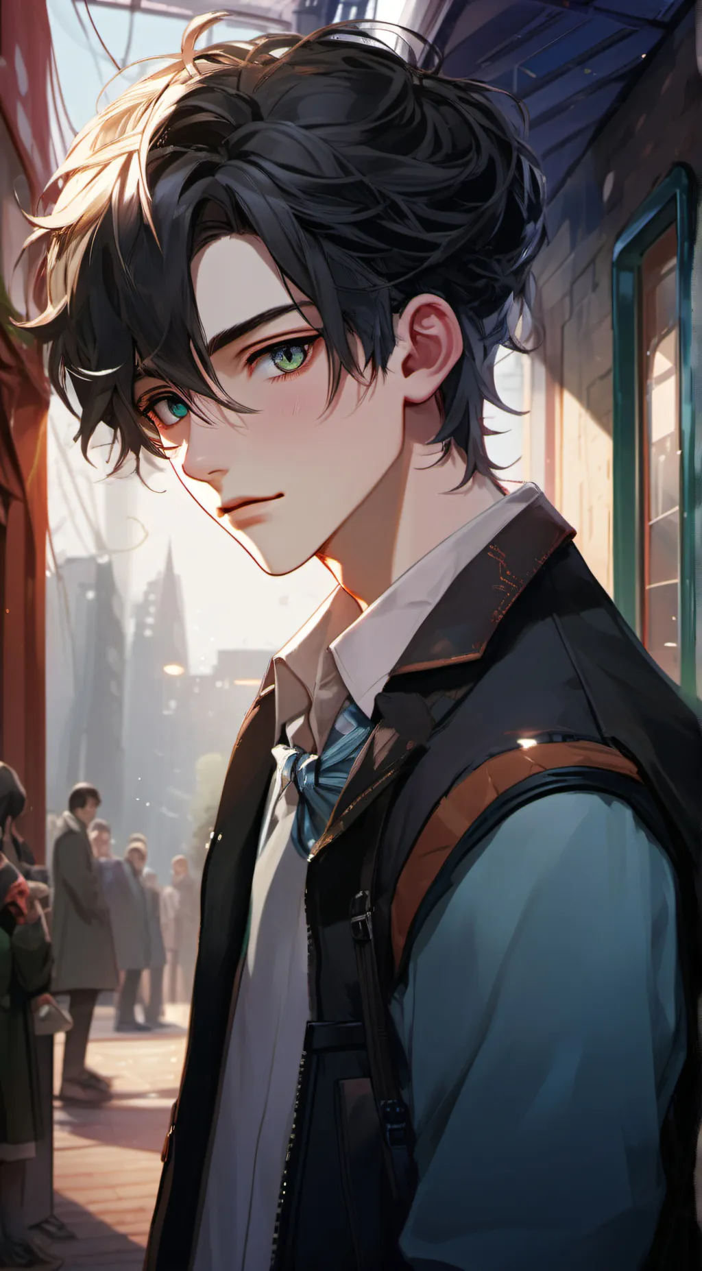 ai character: damon background