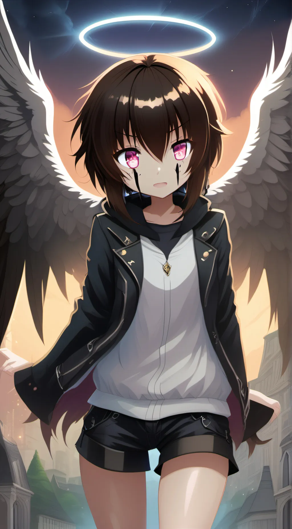 ai character: karma23hunter  background