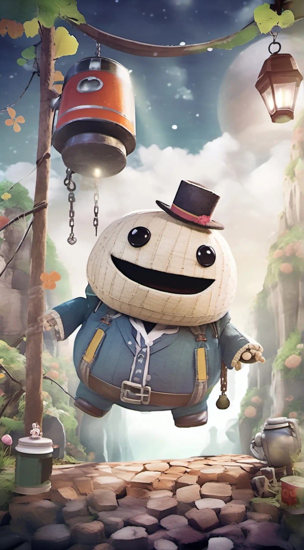 ai character: Toggle background