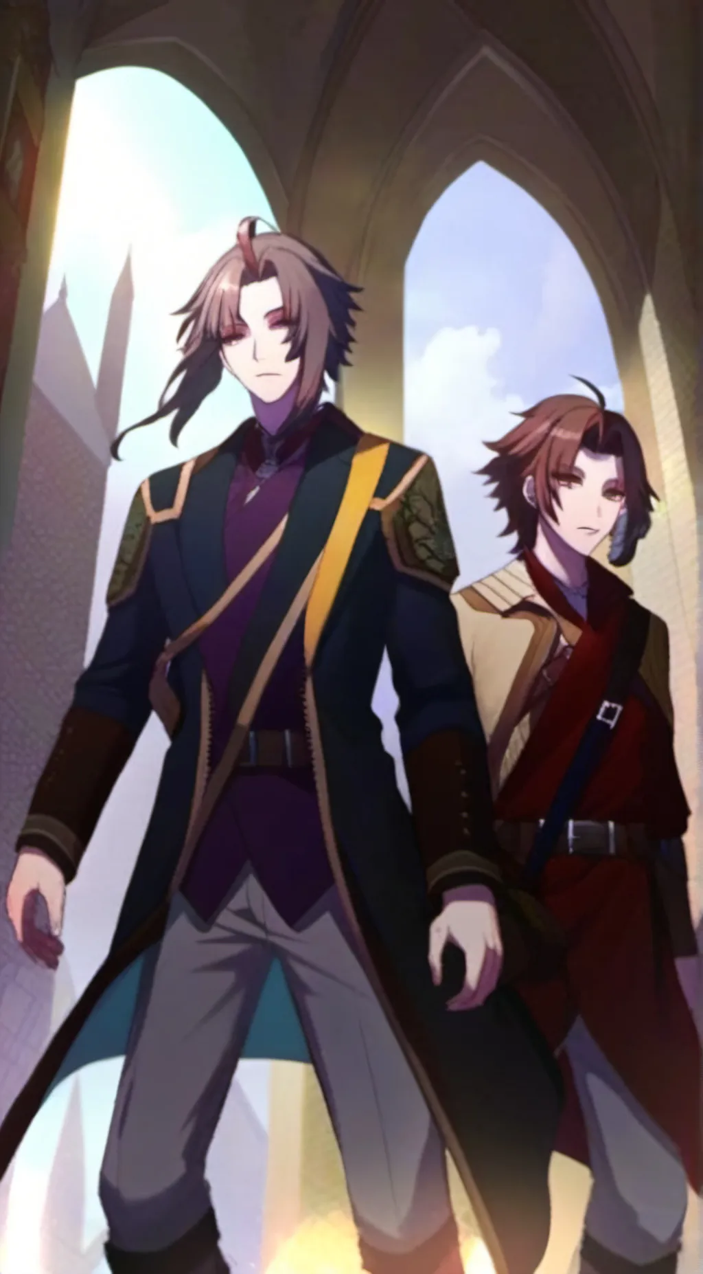 ai character: jacob and liam background