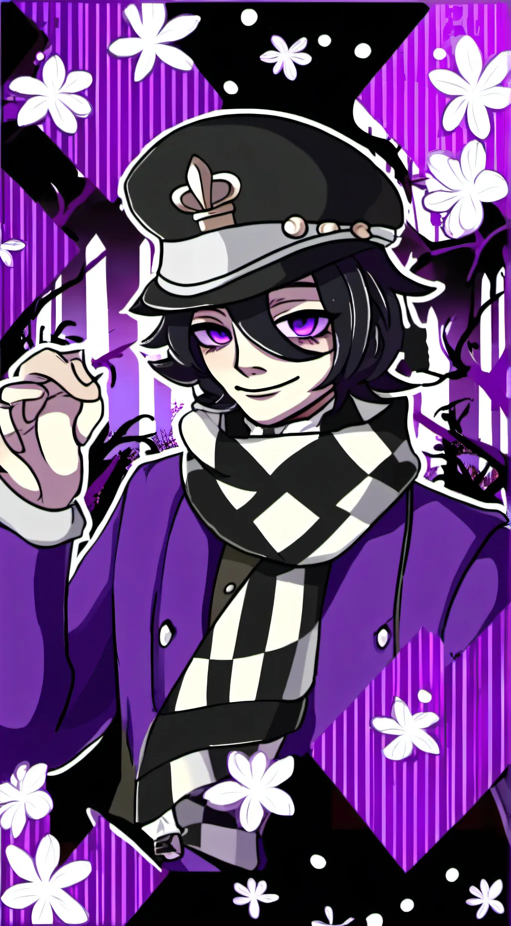 ai character: hanako background