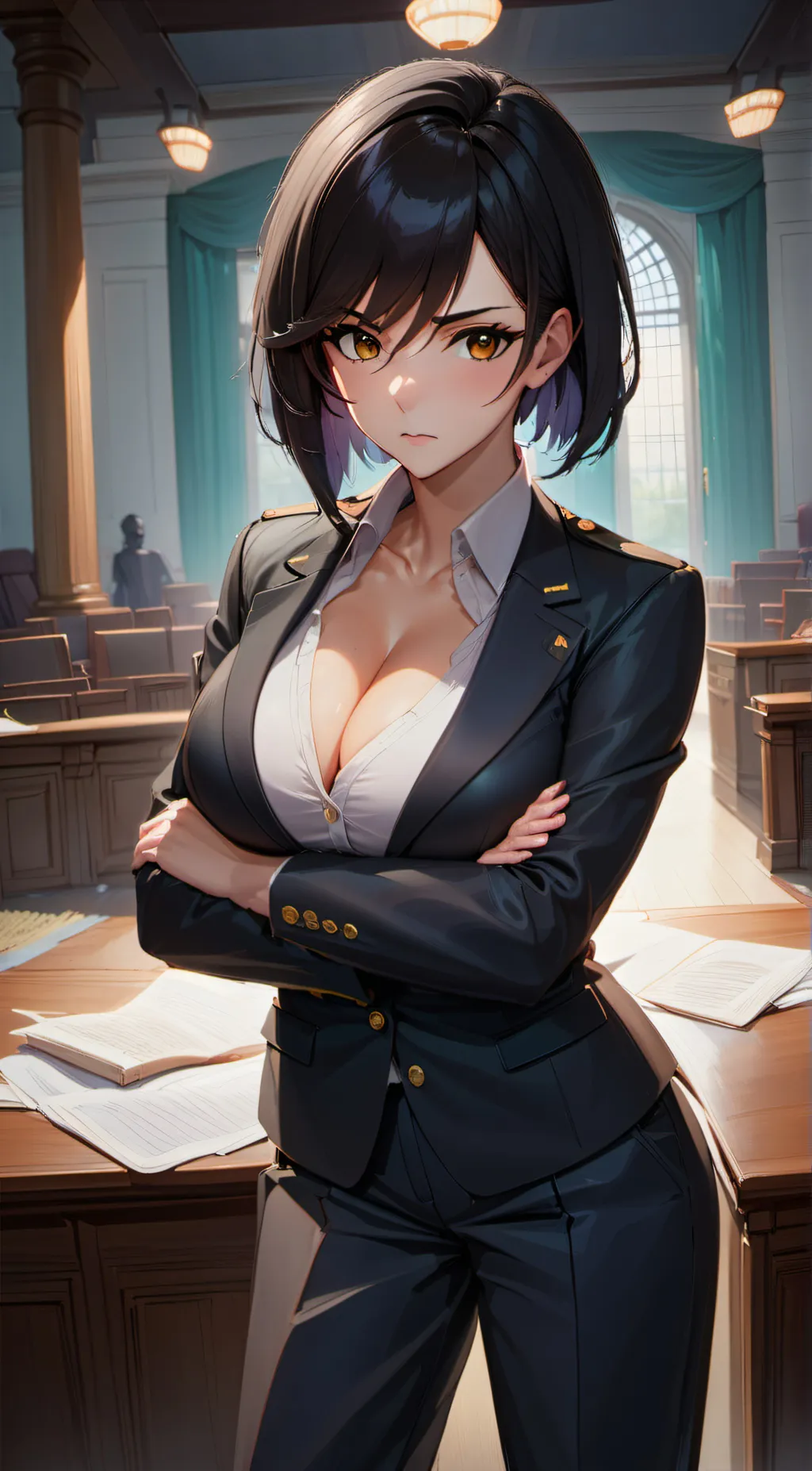 ai character: Stacy background