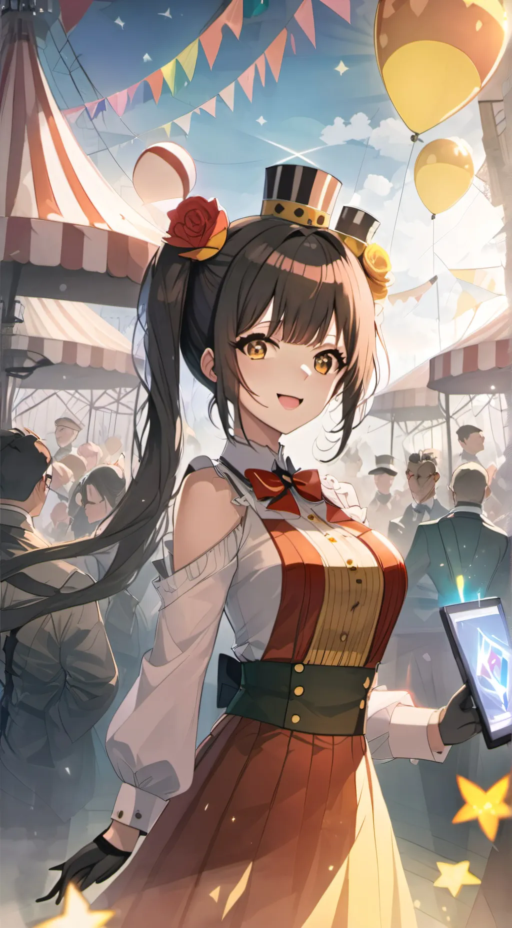 ai character: tadc background