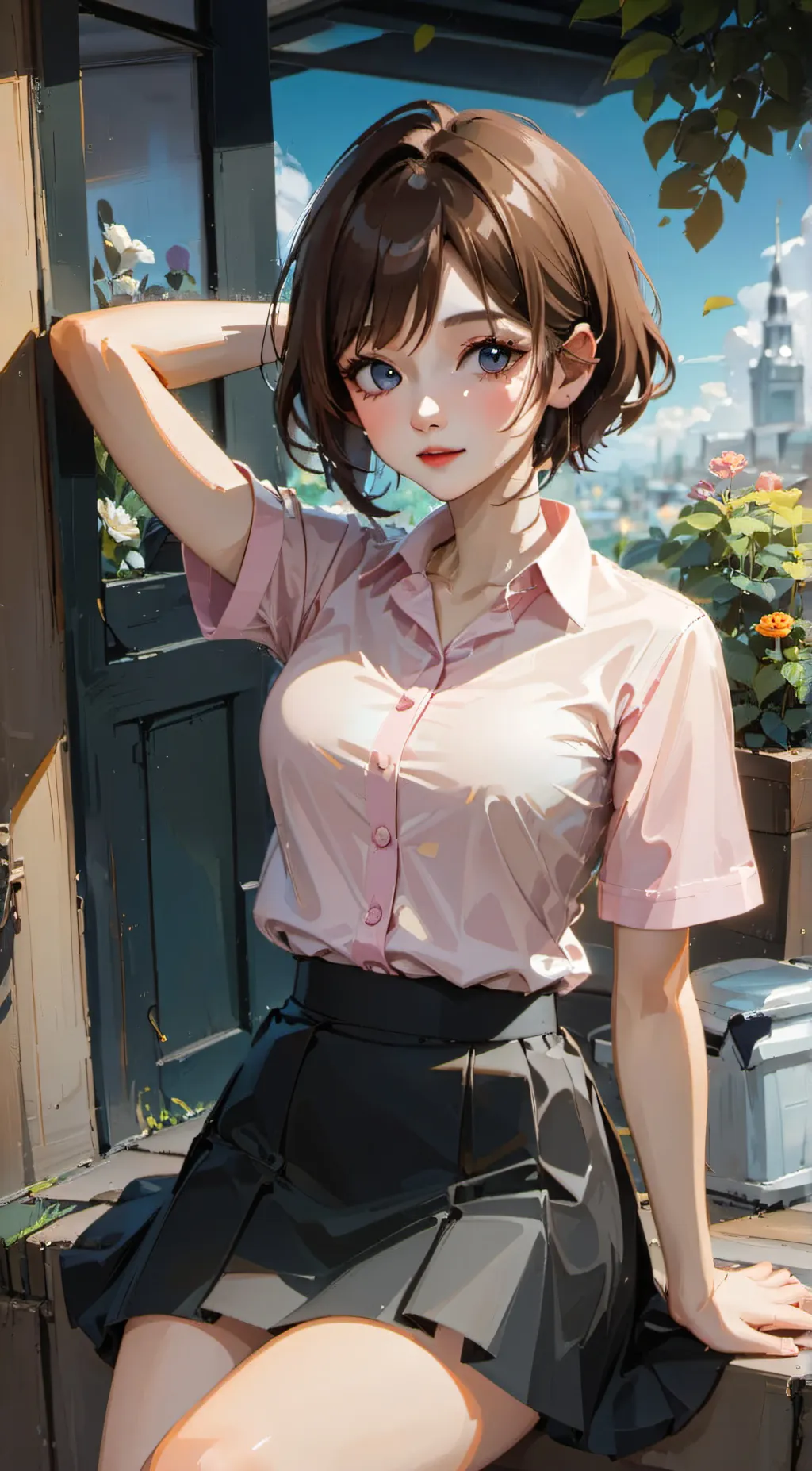 ai character: Nora background