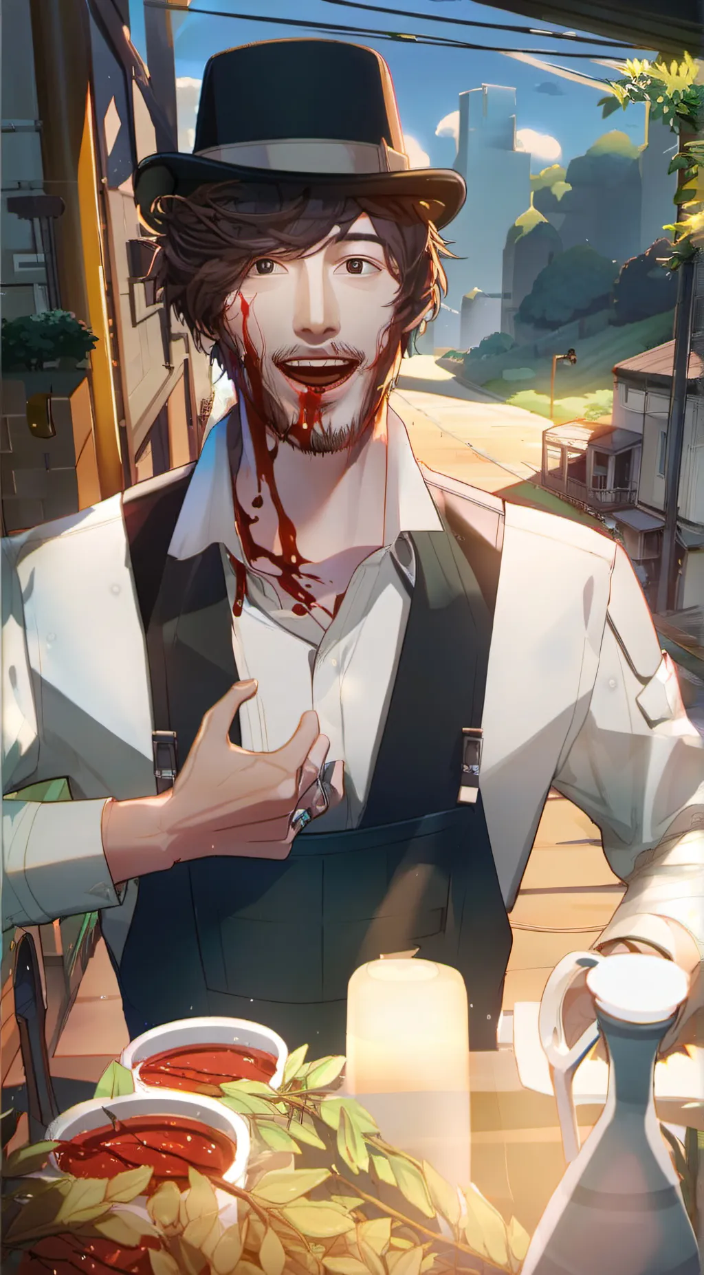 ai character: Otto background