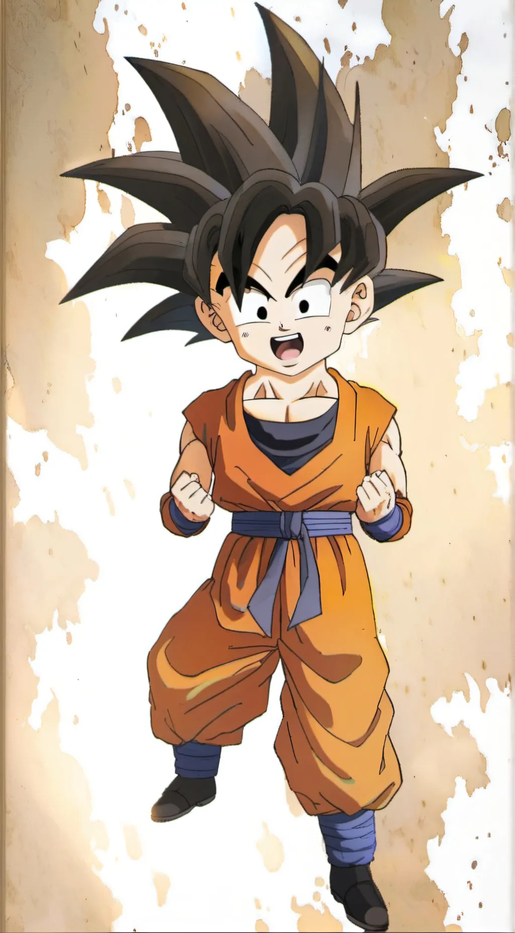 ai character: Goten! background