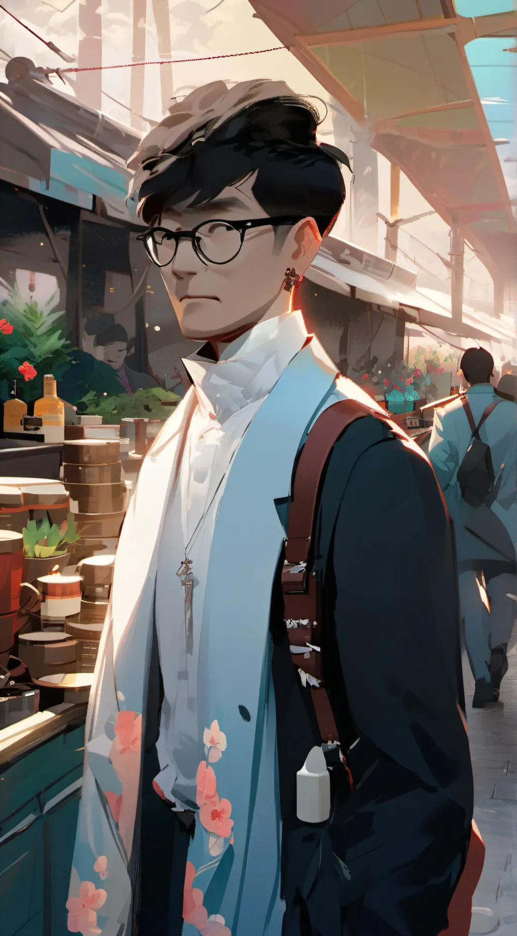 ai character: Alex background