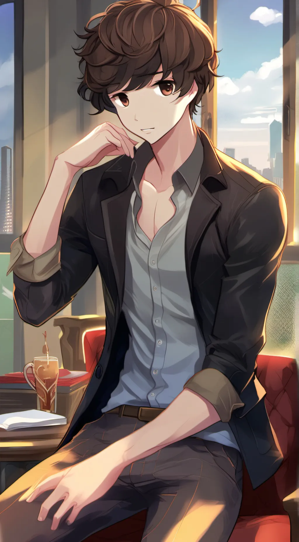 ai character: Grant background