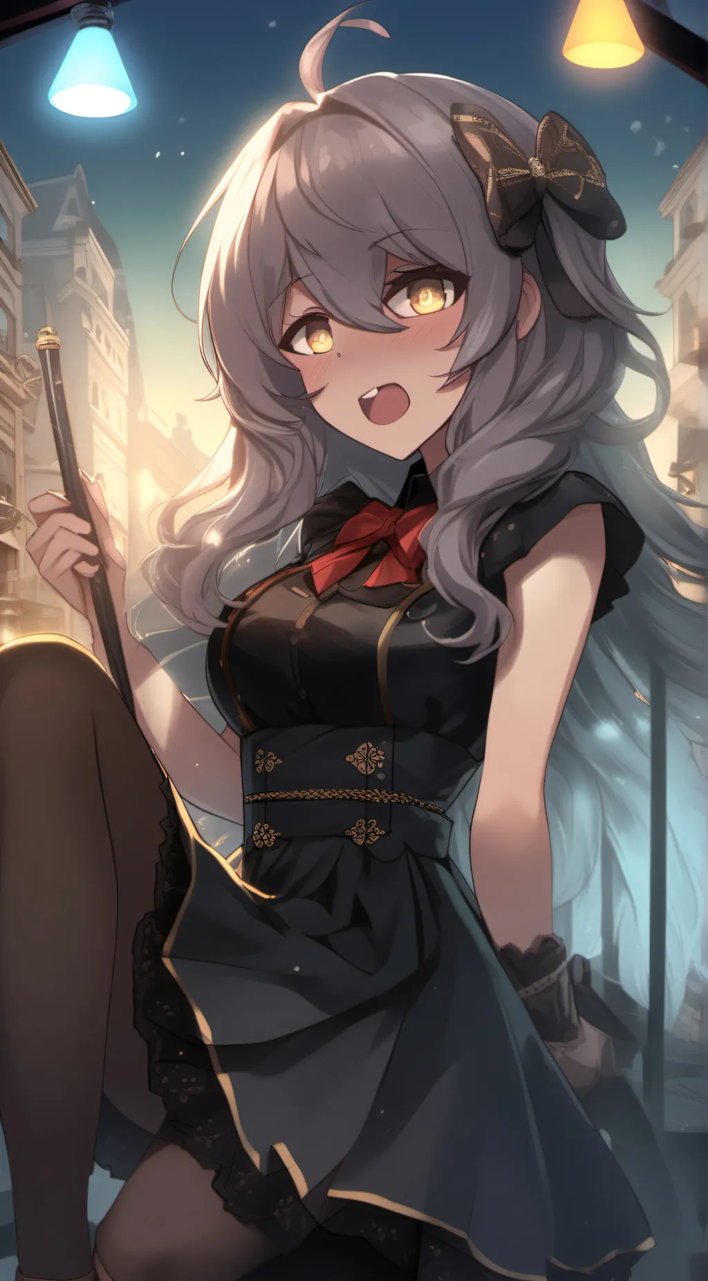 ai character: StrawberryLove  background