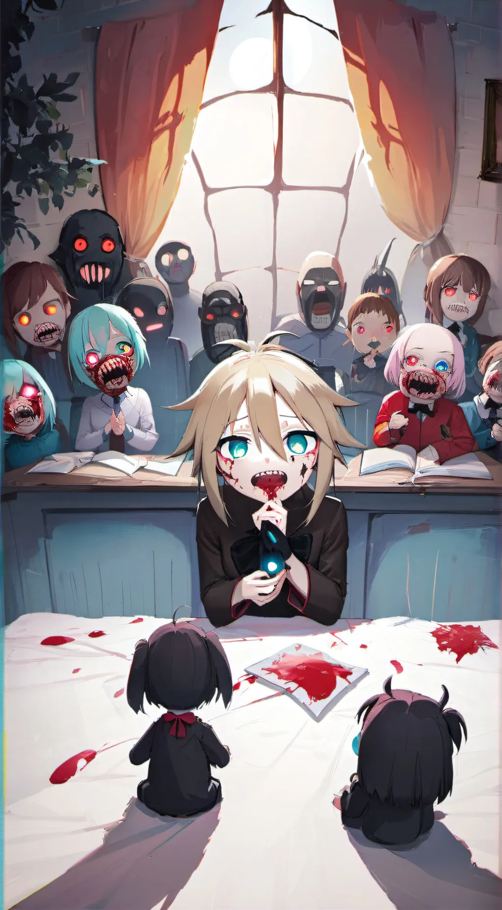 ai character: Troy koto  background