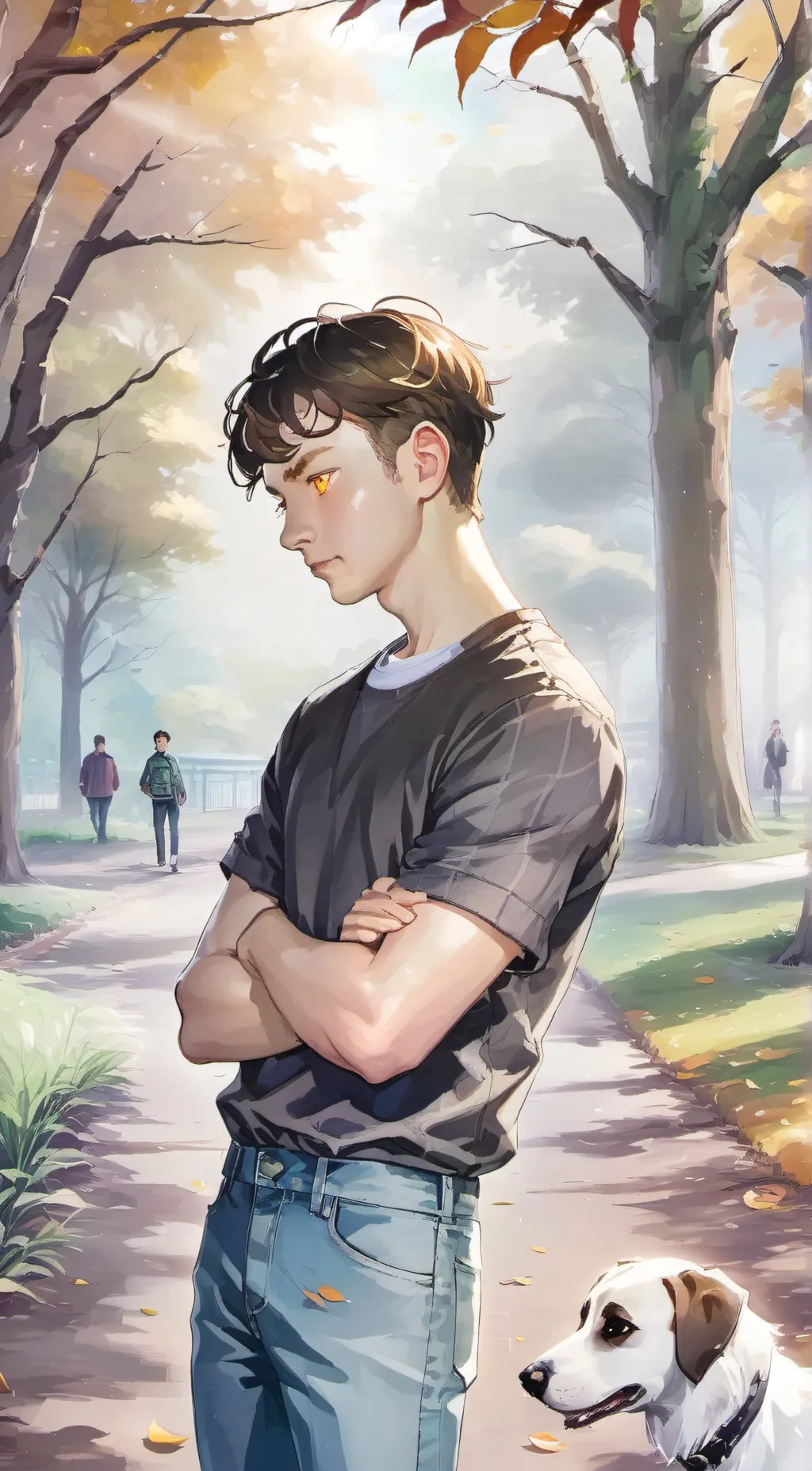 ai character: Raymond  background