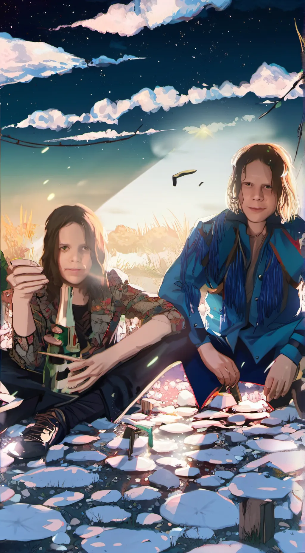 ai character: lucas and marven background